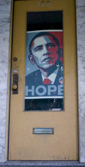 obamo door